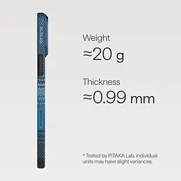 Чохол Pitaka Ultra-Slim для Apple iPhone 17 Pro Max Case Moonrise (KI1703MPM) [153514] - мініатюра 6