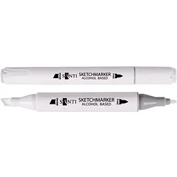 Набір спиртових маркерів Santi Professional SA-0 безбарвний блендер 6 шт. (390890)
