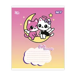 Зошит Yes Сute friendship А5 12 аркушів лінія (768649), в асортименті - мініатюра 3