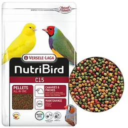 Корм для канарок і зябликів Versele-Laga NutriBird С15 Верселе-Лага НУТРІБЕРД 1 кг (221051)