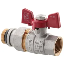 Кран з американкою Koer 1/2" "антіпротечка" KR.227-Gi KR0189 - мініатюра 2