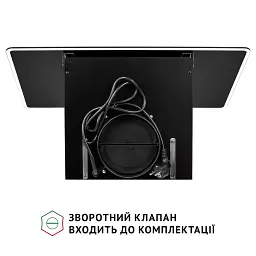 Витяжка декоративна похила Perfelli VICCO 6HM NERO - мініатюра 8