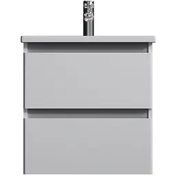 Тумба підвісна AM.PM X - Joy 55 см з умивальником M85-FHX0552-WC0552WG38