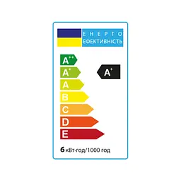 Лампочка Vestum LED C37 6W 3000K 220V E14 (1-VS-1304) - мініатюра 3