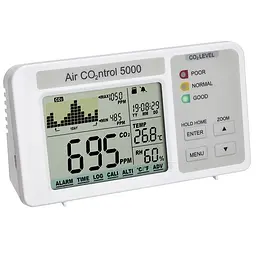 Вимірювач рівня CO2 з реєстратором даних TFA AirCO2ntrol 5000