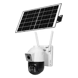 IP PTZ-відеокамера автономна з 4G та сонячною панеллю 3Mp+3Mp Light Vision VLC-9530IG/2C3S (Solar) f=4mm, на акумуляторних батареях (75-00293) - мініатюра 1
