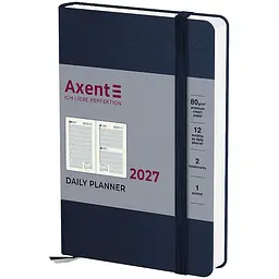 Щоденник Axent 2027 Pocket Strong 104x146 мм синій (8833-27-02-A)