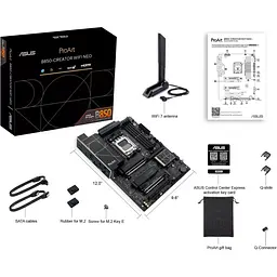 Материнська плата ASUS PROART B850-CREATOR WIFI NEO (PROART B850-CREATOR WIFI NEO) (Socket AM5, AMD B850, ATX) - мініатюра 9