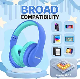 Бездротові дитячі Bluetooth навушники JoySpark з мікрофоном, до 60 год - мініатюра 5