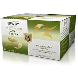 Чай зелений Newby Зелена Сенча в пакетиках 50 шт (320080)