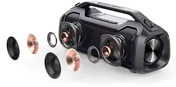 Портативна акустика Real-El X-747 Black [82788] - мініатюра 13