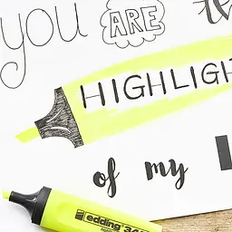 Маркер текстовий Edding Highlighter клиноподібний 2-5 мм зелений (e-345/04) - мініатюра 3