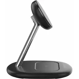 Зарядний пристрій Canyon wireless charger WCS-205 15W Qi2 2in1 w/o adapter Black (CNS-WCS205BW/A) - мініатюра 4