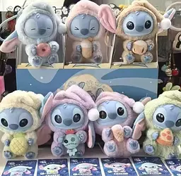 М’яка іграшка-сюрприз Lilo & Stitch Ліло в милій піжамі - мініатюра 8
