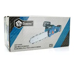 Акумуляторна ланцюгова пила Domotec Chain Saw 12″ 24V, зарядний пристрій + 2 акумулятори - мініатюра 6