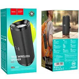 Портативна акустика Hoco HC4 Bella sports True Wireless speaker IPX5 бездротова темно-синя - мініатюра 10
