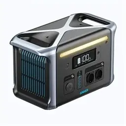 Зарядна станція Anker 757 PowerHouse 1500W (1229 Вт/год) - мініатюра 3