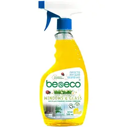 Засіб для миття скла Be&Eco Лимон 500 мл (4820168433443)
