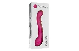 Двосторонній фалоімітатор Dorcel So V2 22.4 см фуксія - мініатюра 3