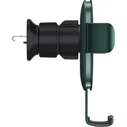 Автомобільний тримач холдер Baseus Metal AgeII Gravity Car Mount (Air Outlet Version) SUJS000006 Green - мініатюра 4