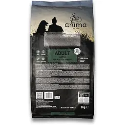 Сухий корм для дорослих собак Anima ягнятина з рисом 3 кг - мініатюра 2