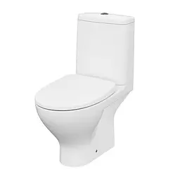 Унітаз-компакт Cersanit Moduo 667 SBTW CleanOn 011 3/5 л з дюропластовим сидінням Slim Wrap SoftClose+QuickRelease 30412