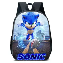 Рюкзак для школи з принтом Супер Сонік Sonic - мініатюра 1