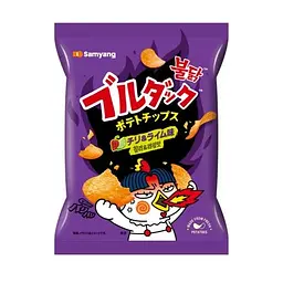 Чіпси Samyang Buldak Potato Chips Habanero & Lime 55 г