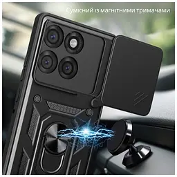 Чохол до мобільного телефона BeCover Military Motorola Edge 60 Pro Black (715527) - мініатюра 4