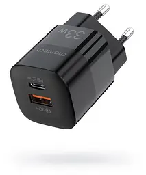 Зарядний пристрій для смартфона Choetech PD5006 33W із швидким заряджанням QC3.0/PD/PPS чорний - мініатюра 2
