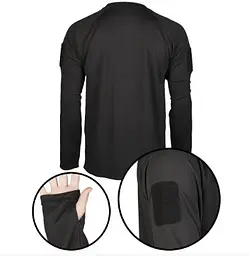 Термоактивна Чорна Сорочка Mil-Tec tactical d/r 11082002 - 2XL