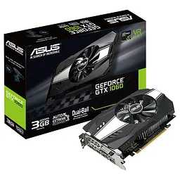 Відеокарта ASUS GTX 1060 3Gb Phoenix (PH-GTX1060-3G) (GDDR5, 192 bit, PCI-E v3.0) Б/в - мініатюра 3