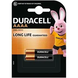 Батарейка AAAA спеціальна лужна LR8D425 1,5V, 2 шт. в упаковці Duracell (5007466)