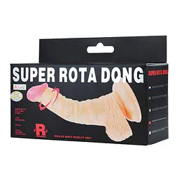 Вібратор Baile Super Rota Dong R 19 см тілесний - мініатюра 8