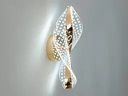 Світильник настінний LED Diasha F3851-5, 6Вт, золото, 220В, сучасний стиль - мініатюра 5