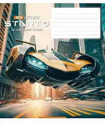 Зошит загальний Школярик Let's start у лінію 12 аркушів 30 шт. (012-3411L) - мініатюра 3