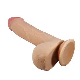 Фалоімітатор Pretty Love Sliding Skin 9.2'' 23.4 см тілесний - мініатюра 5
