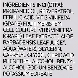 Антиоксидантна сироватка для обличчя Bioearth Elementa Antiox Resveratrol 3% + Vitis Vinifera Stem Cell 15 мл - мініатюра 3