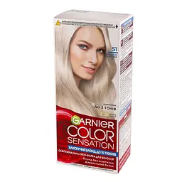 Фарба для волосся Garnier Color Sensation відтінок S1 попелястий ультраблонд 110 мл (C6297003) - мініатюра 3