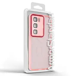 Защитный чехол для Infinix Hot 60 Pro 4G, Shade, розовый, TPU+PC, матовый, защита всего корпуса, панель-накладка, противоударный, с высокими бортами, амортизирует удары при падениях, ArmorStandart (ARM88687) - мініатюра 3