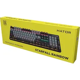 Клавиатура Hator HTK-608-BBG Starfall Rainbow Origin Red - миниатюра 6