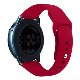 Ремінець BeWatch для Samsung Galaxy watch Active Червоний (1010303) - мініатюра 2
