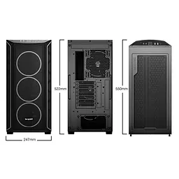 Корпус be quiet! Shadow Base 800 FX Black (BGW63) - мініатюра 2