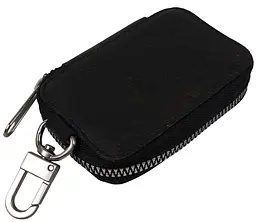 Ключниця Luxury Key Case натуральна шкіра Чорна - мініатюра 5