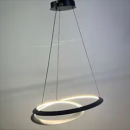 Підвісна Led люстра 6113/600BK - мініатюра 2
