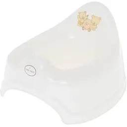 Горщик дитячий Tega Baby Teddy Bear white pearl
