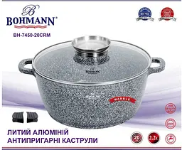 Каструля Bohmann BH 7450-20см 2,2л - мініатюра 7