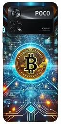 Чохол Demsky Neo bitcoin для Xiaomi Poco X4 Pro 5G