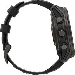 Смарт-годинник Garmin Fenix 8 Pro MicroLED Sapphire 51 мм Carbon Gray DLC Titanium with Black/Pebble Gray Silicone Band 010-03380-01 [145037] - мініатюра 5