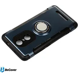 Чохол BeCover Magnetic Ring Stand для Xiaomi Redmi Note 3 Deep Blue (701917) - мініатюра 5